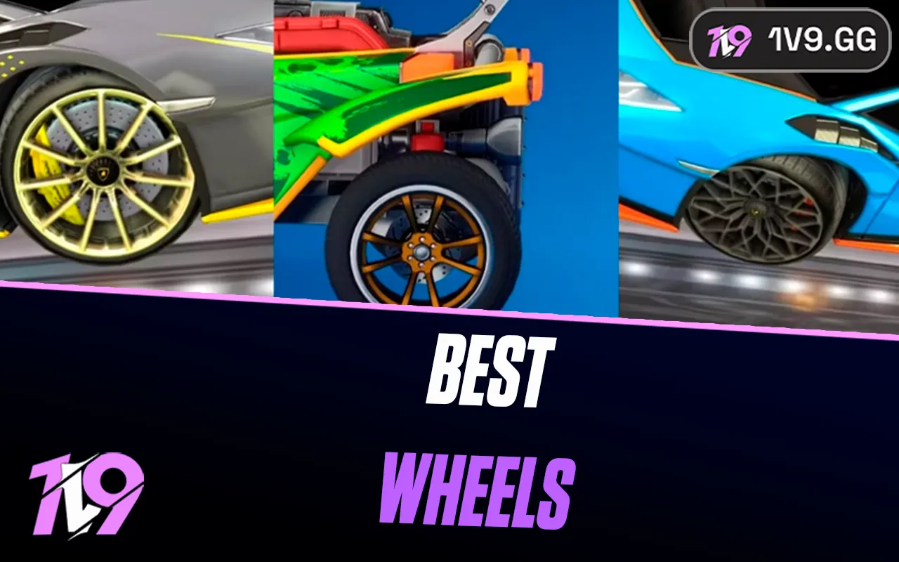10 Best Wheels In Fortnite Rocket Racing